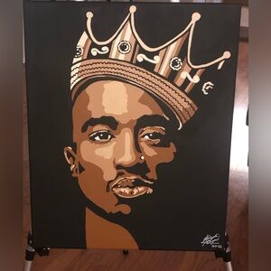 Painting of Tupac
